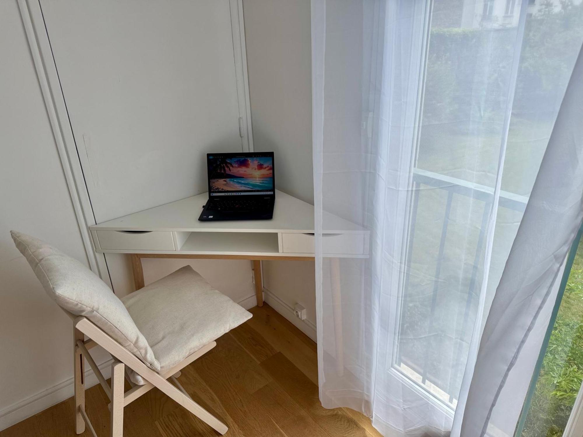 Superbe Avec Belle Vue Jardin Appartement Paris